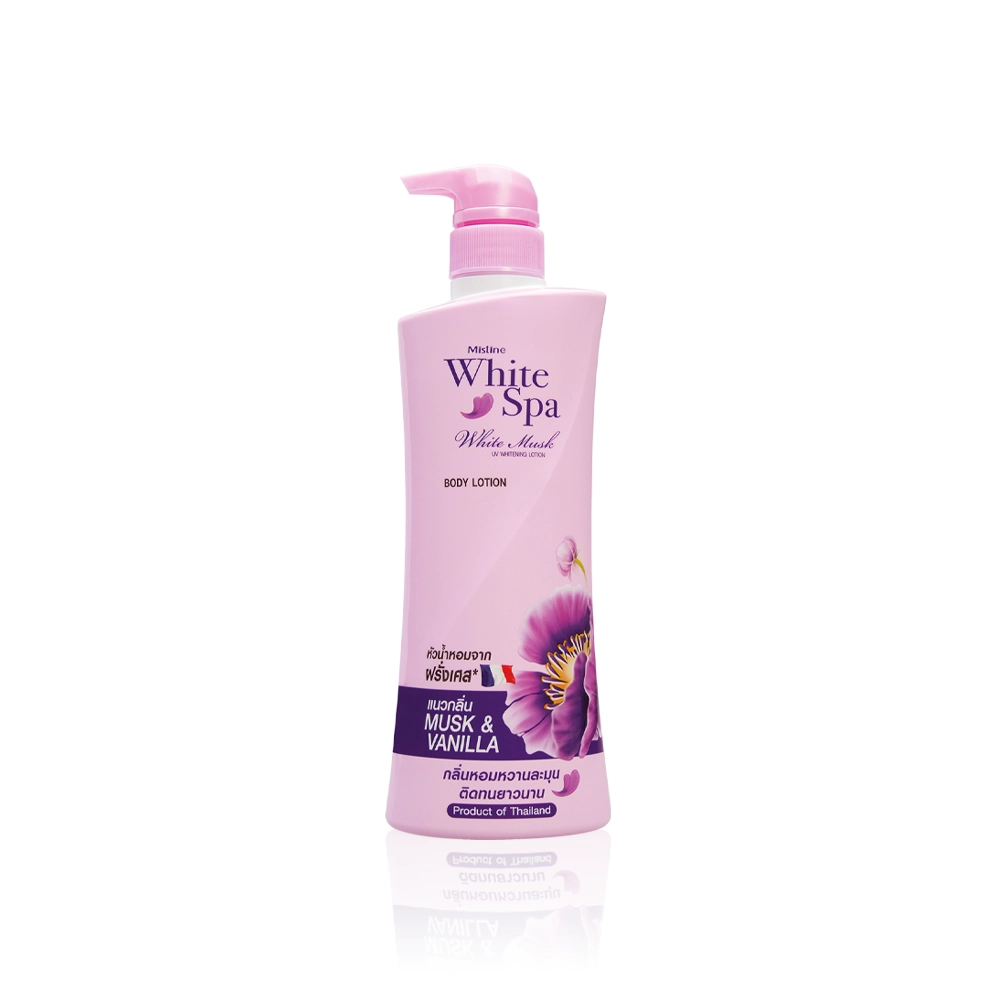 MISTINE WHITE SPA WHITE MUSK UV WHITENING LOTION
